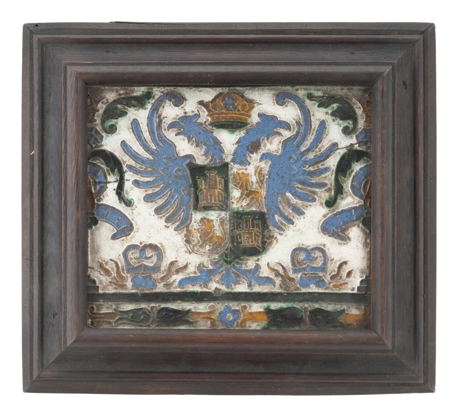 A Collection of Four Ceramic Tiles