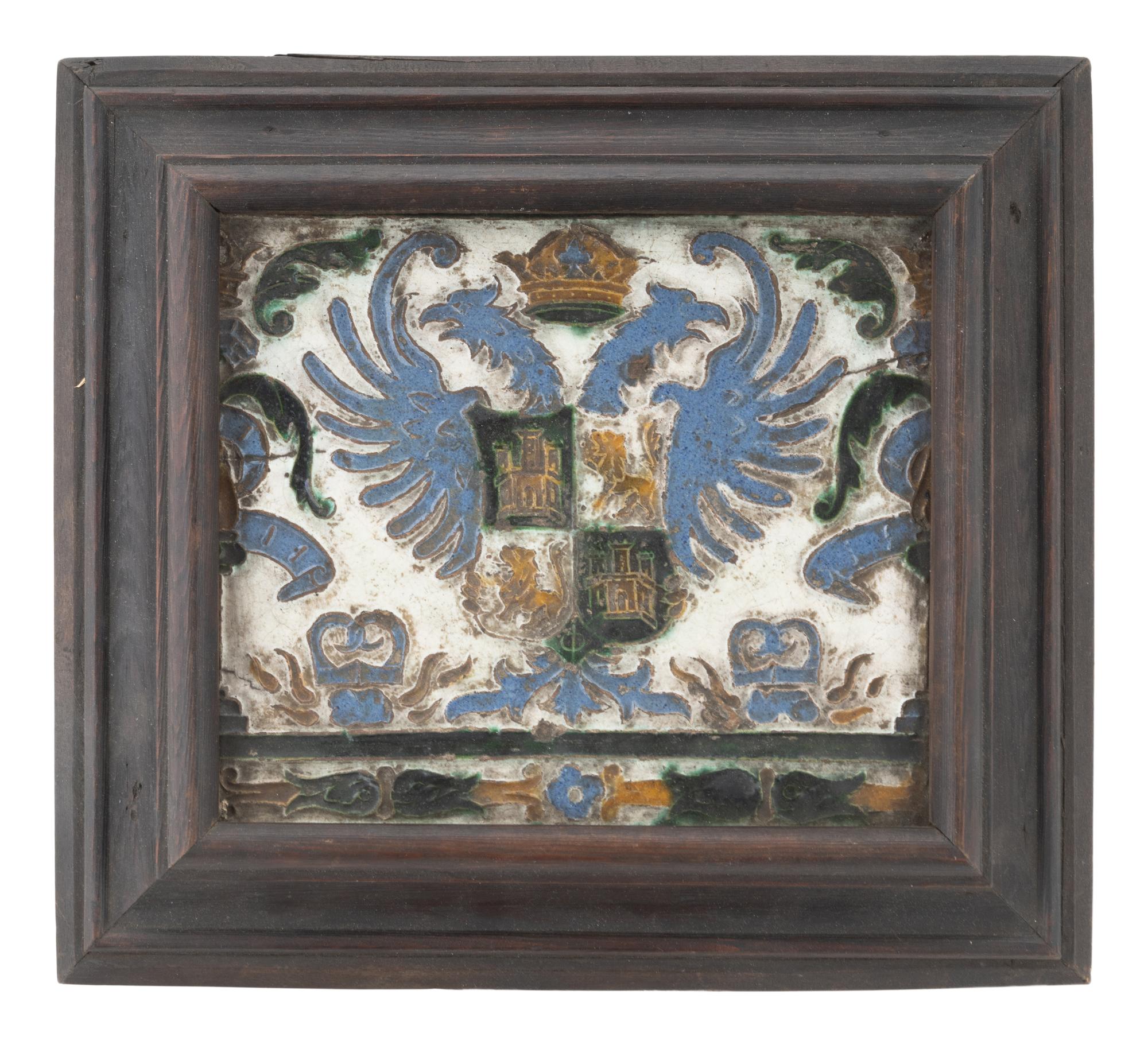A Collection of Four Ceramic Tiles