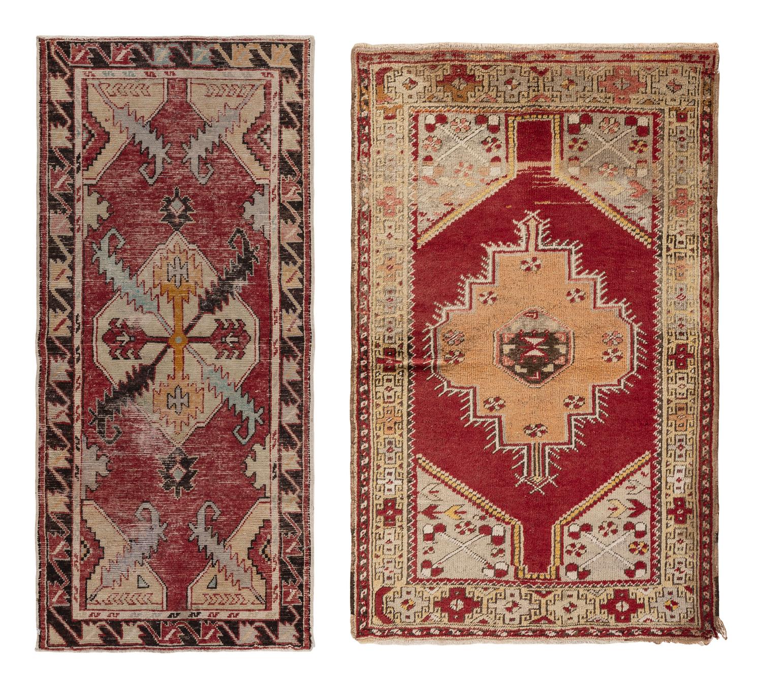 Two Oushak Rugs