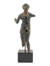 A Fragmentary Bronze Female Figure