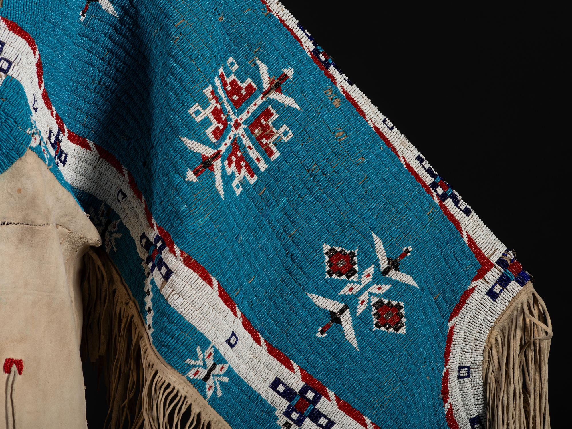 Sioux Beaded Hide Dress