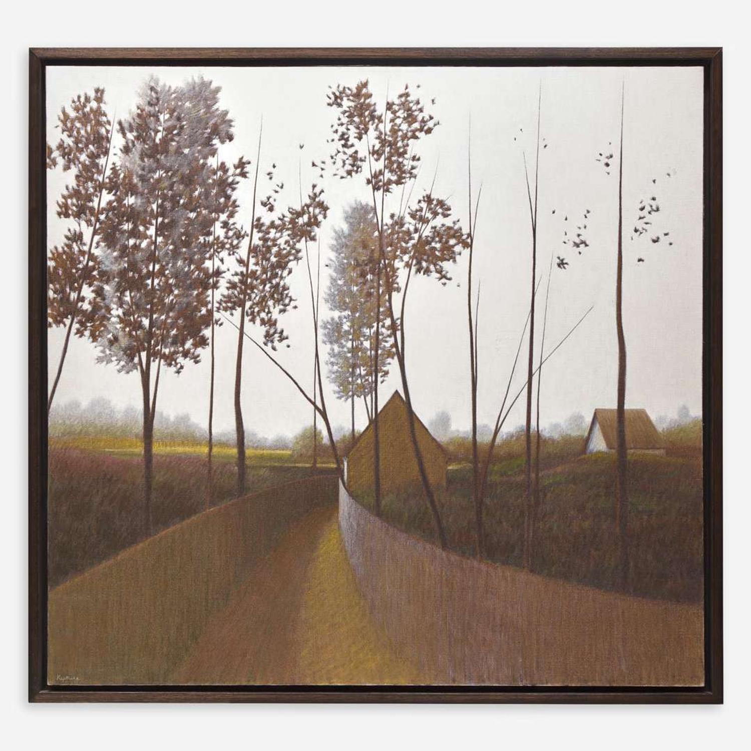 Robert Kipniss (American, b. 1931) Road to the river