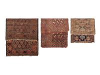 Three Persian Wool Area Rugs