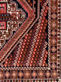A Shiraz Wool Rug
