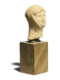 A Greek Terracotta Head