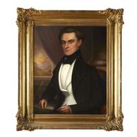 Robert Street (1796-1865) Pair of portraits: a lady and a gentleman
