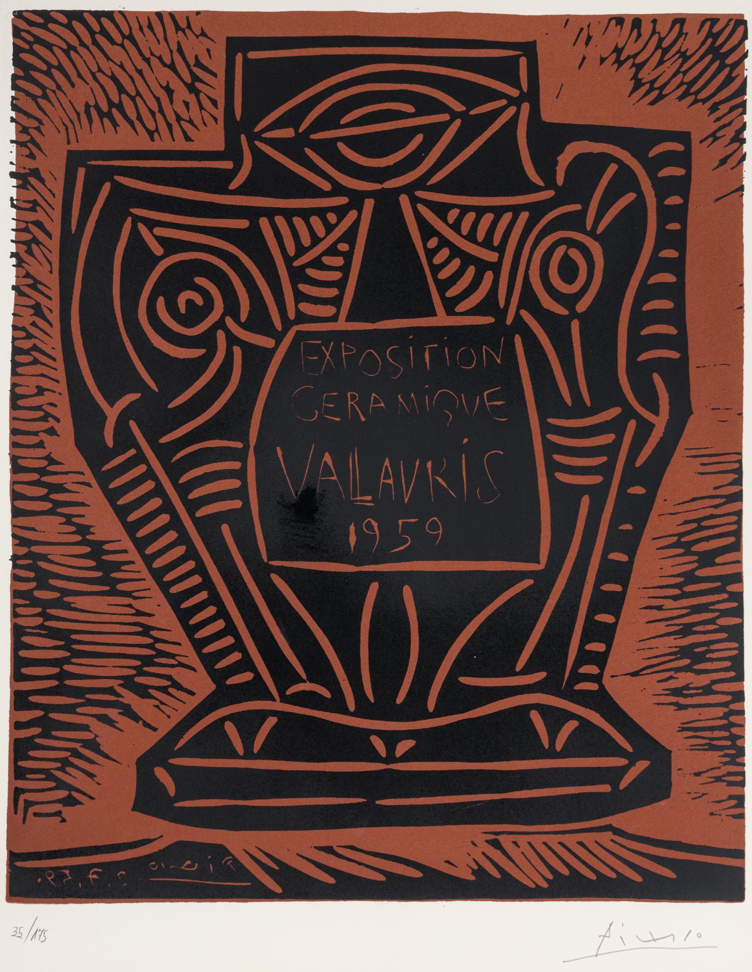 Exposition Céramique, Vallauris 1959