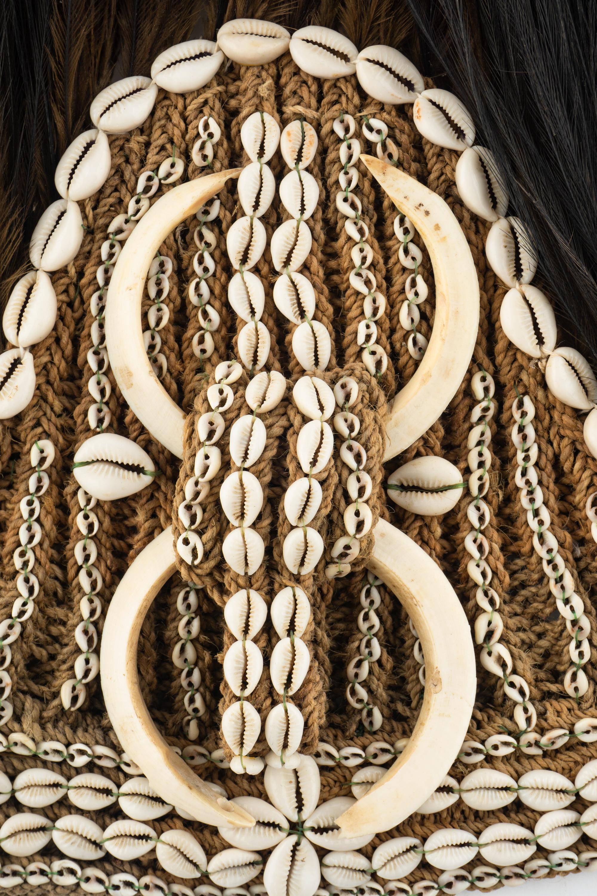 An Oceanic Dance Headdress