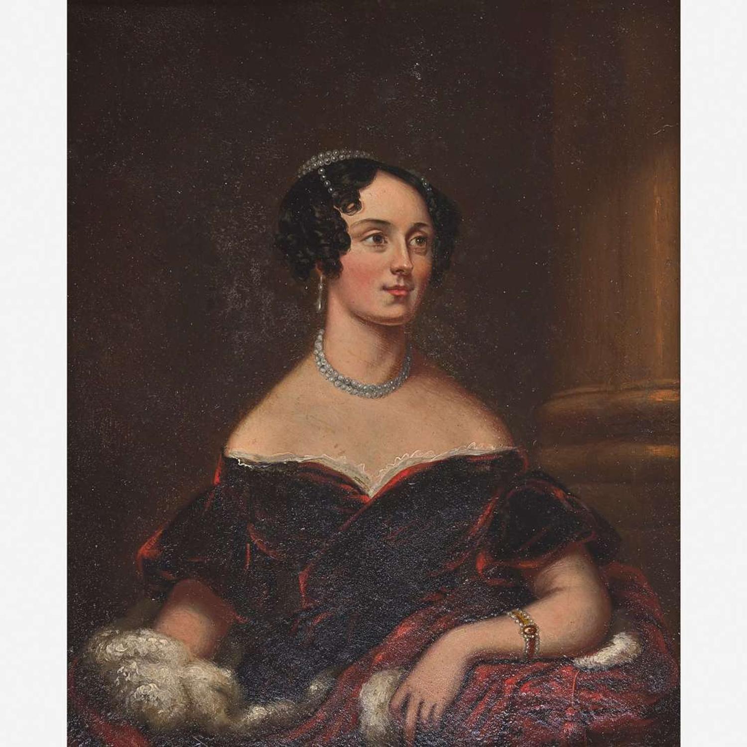 William Tylee Ranney (1813-1857) Portrait of Clarissa Gaylord Ranney, Mother of the Artist