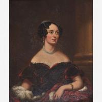 William Tylee Ranney (1813-1857) Portrait of Clarissa Gaylord Ranney, Mother of the Artist