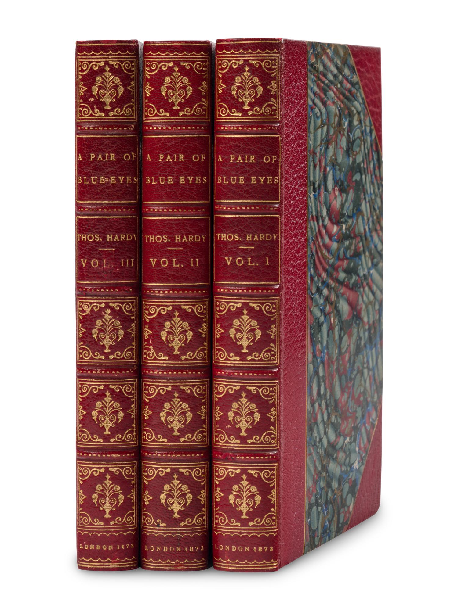 HARDY, Thomas (1840-1928). A Pair of Blue Eyes . London: Tinsley Brothers, 1873.