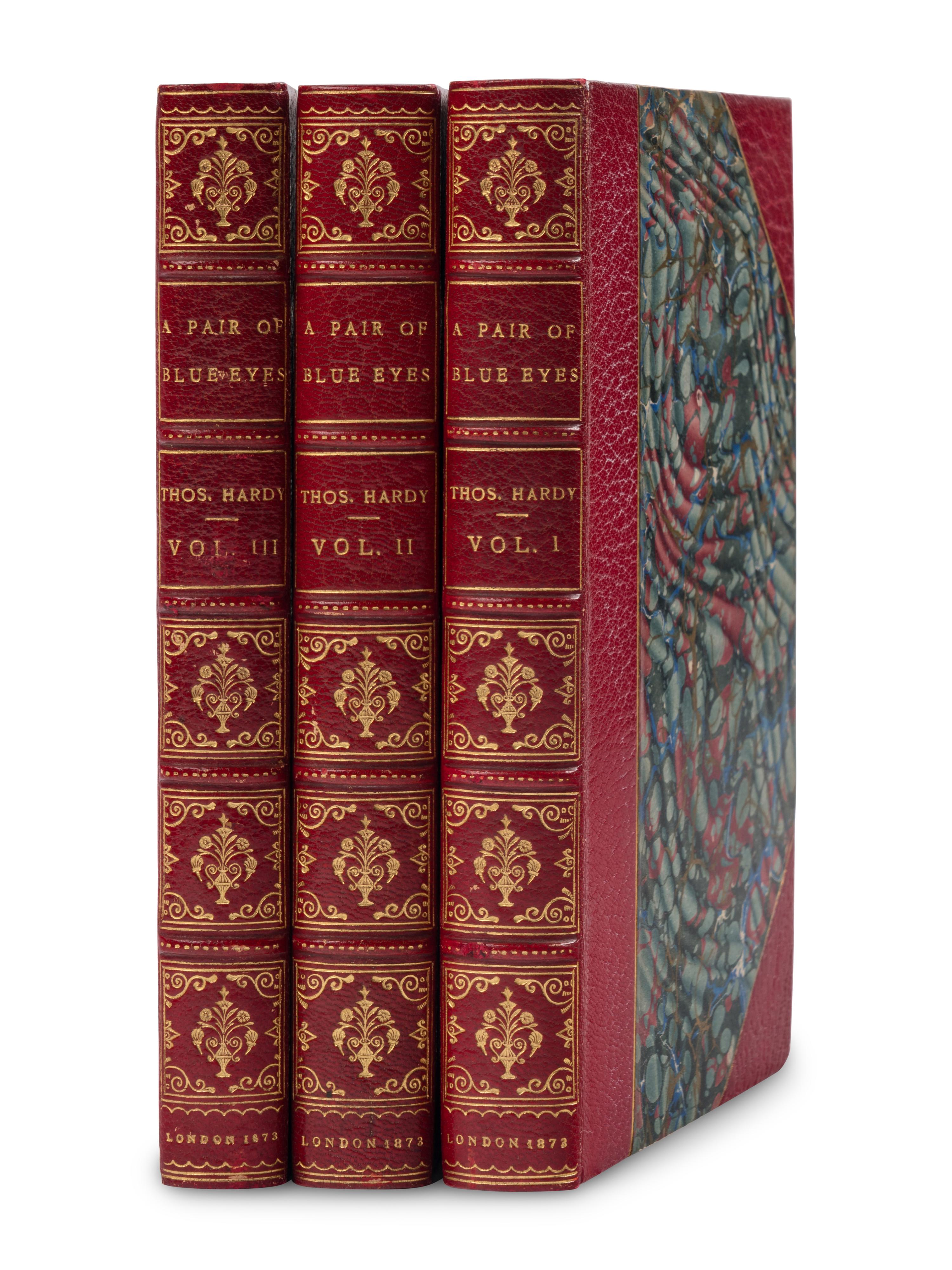 HARDY, Thomas (1840-1928). A Pair of Blue Eyes . London: Tinsley Brothers, 1873.