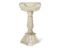 A Venetian carved marble fountain, probably 17th century
