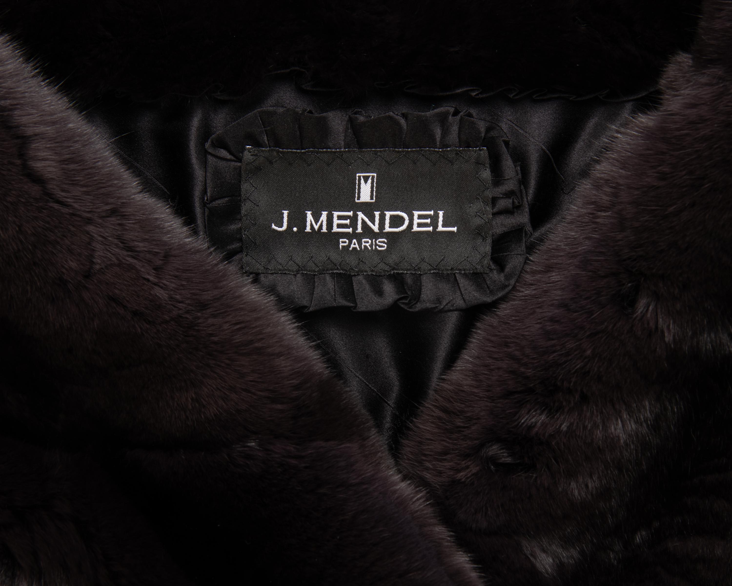 J. Mendel Chinchilla Pull-Through Stole