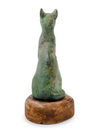 An Egyptian Style Bronze Cat