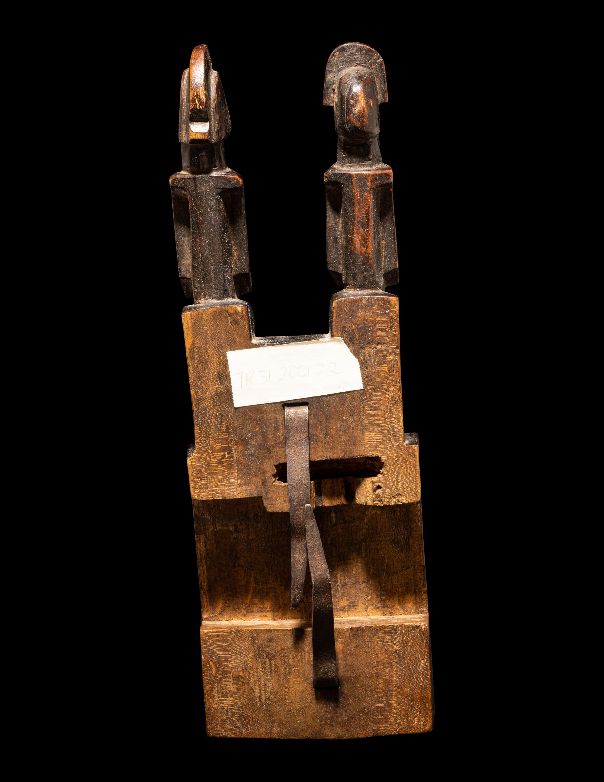 A Dogon Wood Door Lock with Bolts
