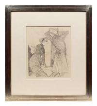 Lugné-Poë et Berthe Bady, dans 'Au-dessus des Forces Humaines', 1894