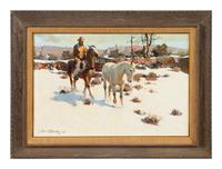White Horse, Winter Sun