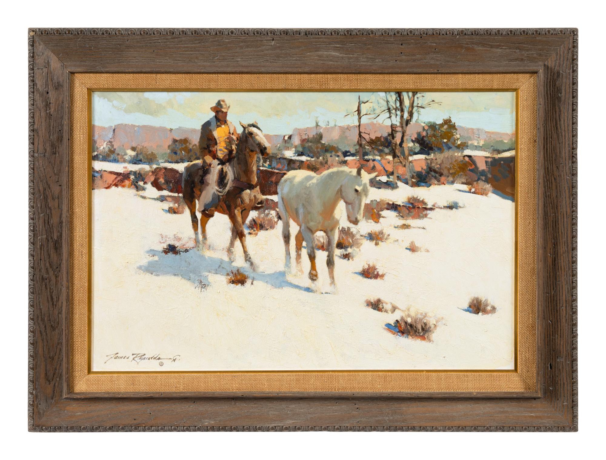 White Horse, Winter Sun