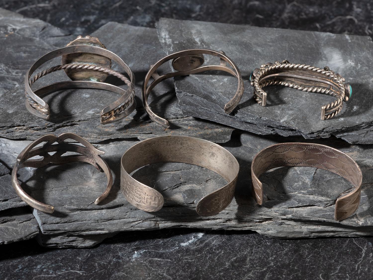 Navajo and Southwestern-style Cuff Bracelets