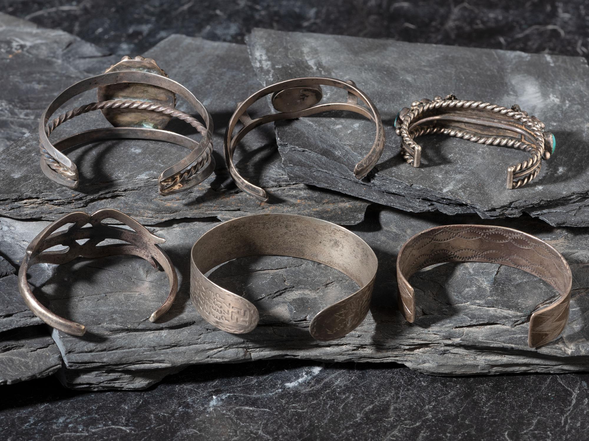Navajo and Southwestern-style Cuff Bracelets