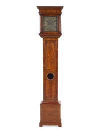 A George II Walnut Tall Case Clock