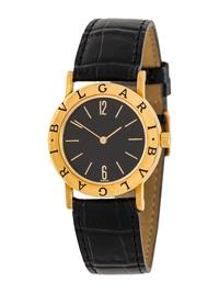 BULGARI, 18K YELLOW GOLD 'BULGARI BULGARI' WATCH