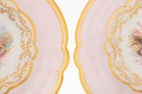 A Pair of Worcester (Flight, Barr and Barr) Porcelain Plates