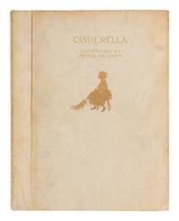 RACKHAM, Arthur (1867-1939), illustrator. -- EVANS, Charles Seddon (1883-1944). Cinderella . London & Philadelphia: William Heinemann and J.B. Lippincott Co, 1919.