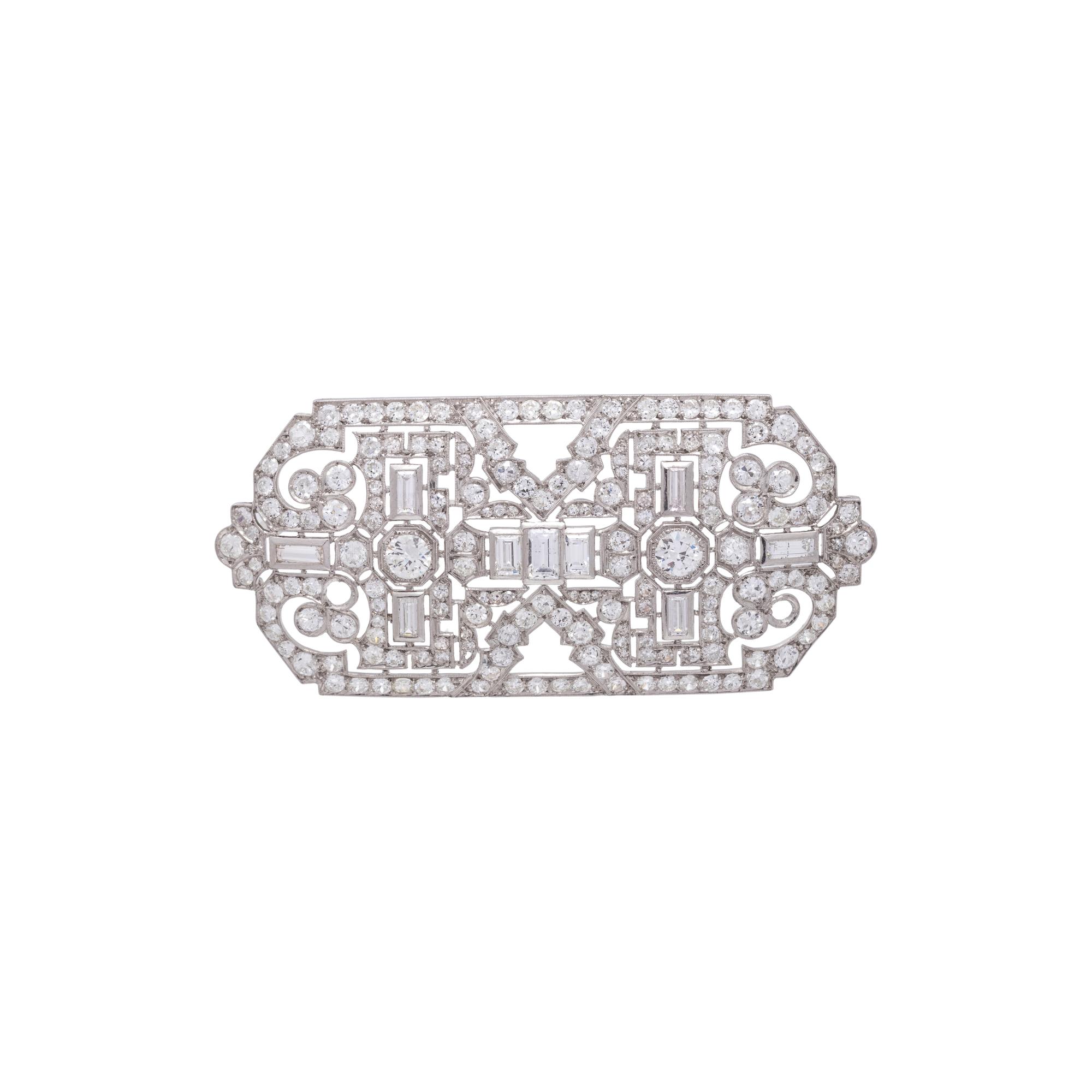 DIAMOND BROOCH