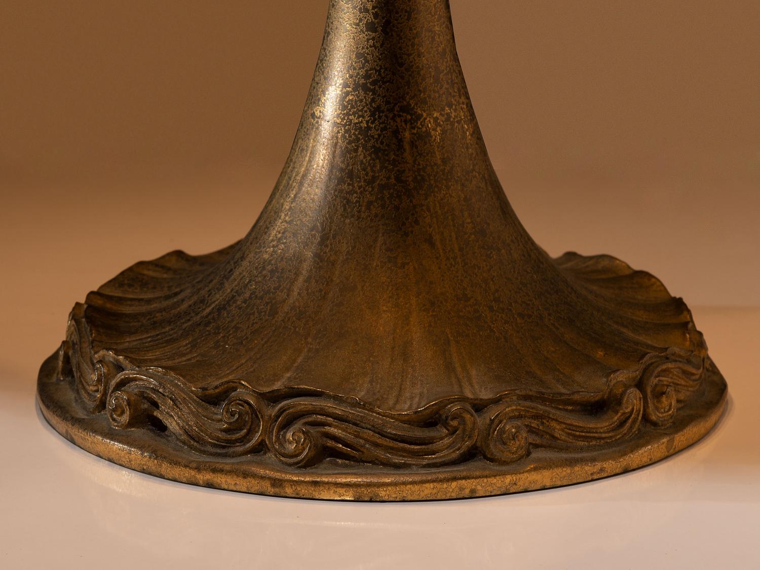 Linenfold Table Lamp