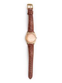 LONGINES, 18K PINK GOLD WRISTWATCH