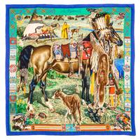 An Hermes 90cm Silk Scarf, 36"x36".