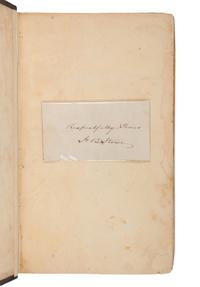 STOWE, Harriet Beecher (1811-1896). Uncle Tom’s Cabin; Or, Life among the Lowly . Boston and Cleveland: John P. Jewett & Company and Jewett, Proctor & Worthington, 1852.