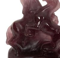 A Daum Pâte de Verre Calvales Sculpture