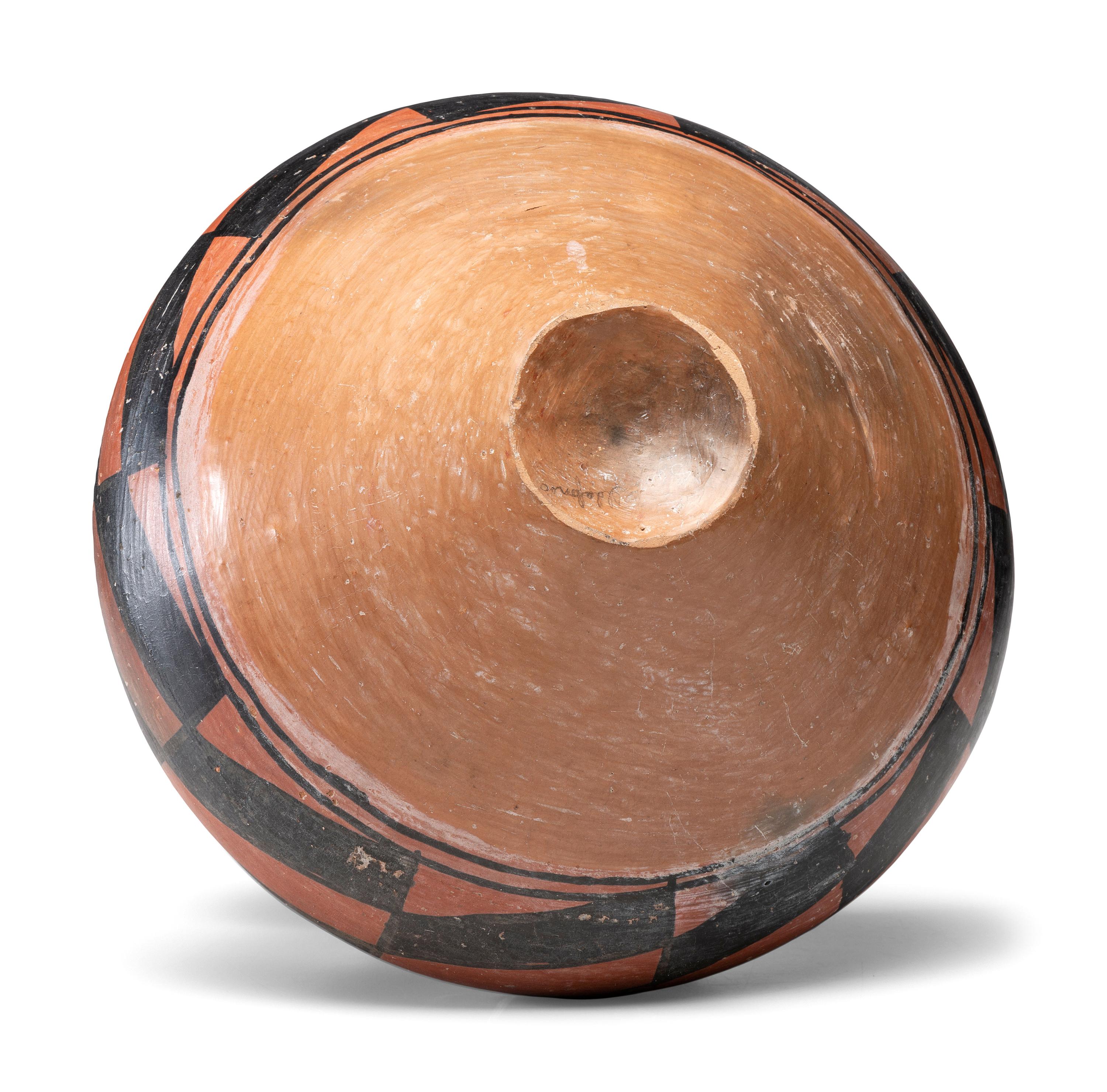 San Ildefonso Redware Pottery Jar