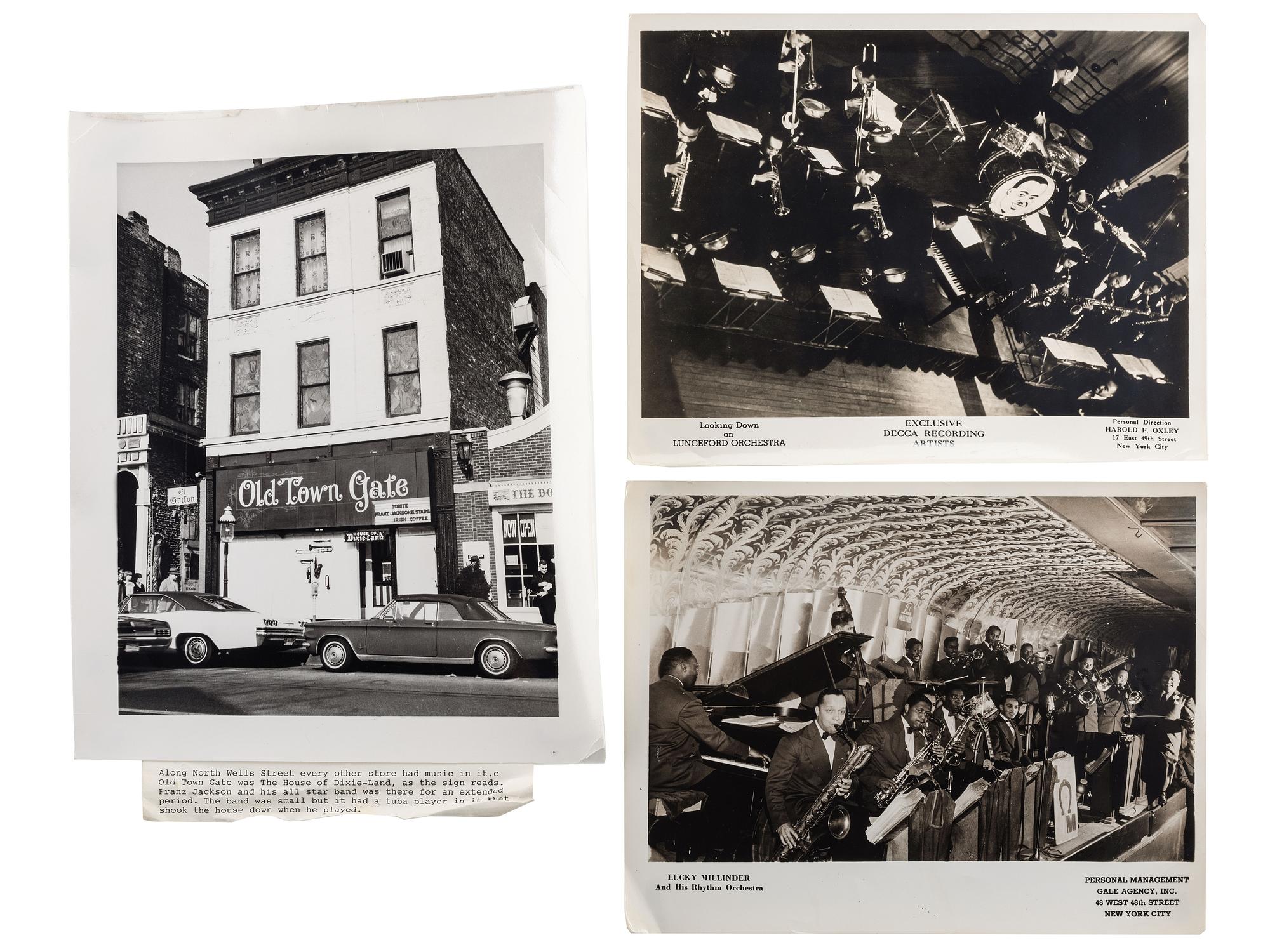 [MUSIC]. A group of photographs, real photo postcards, and sheet music from African American musicians, incl. jazz, from the late 19th and early 20th centuries.