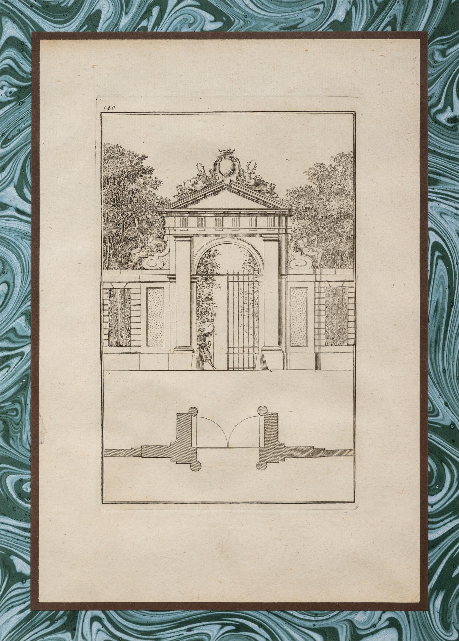 A Pair of French Architectural Engravings