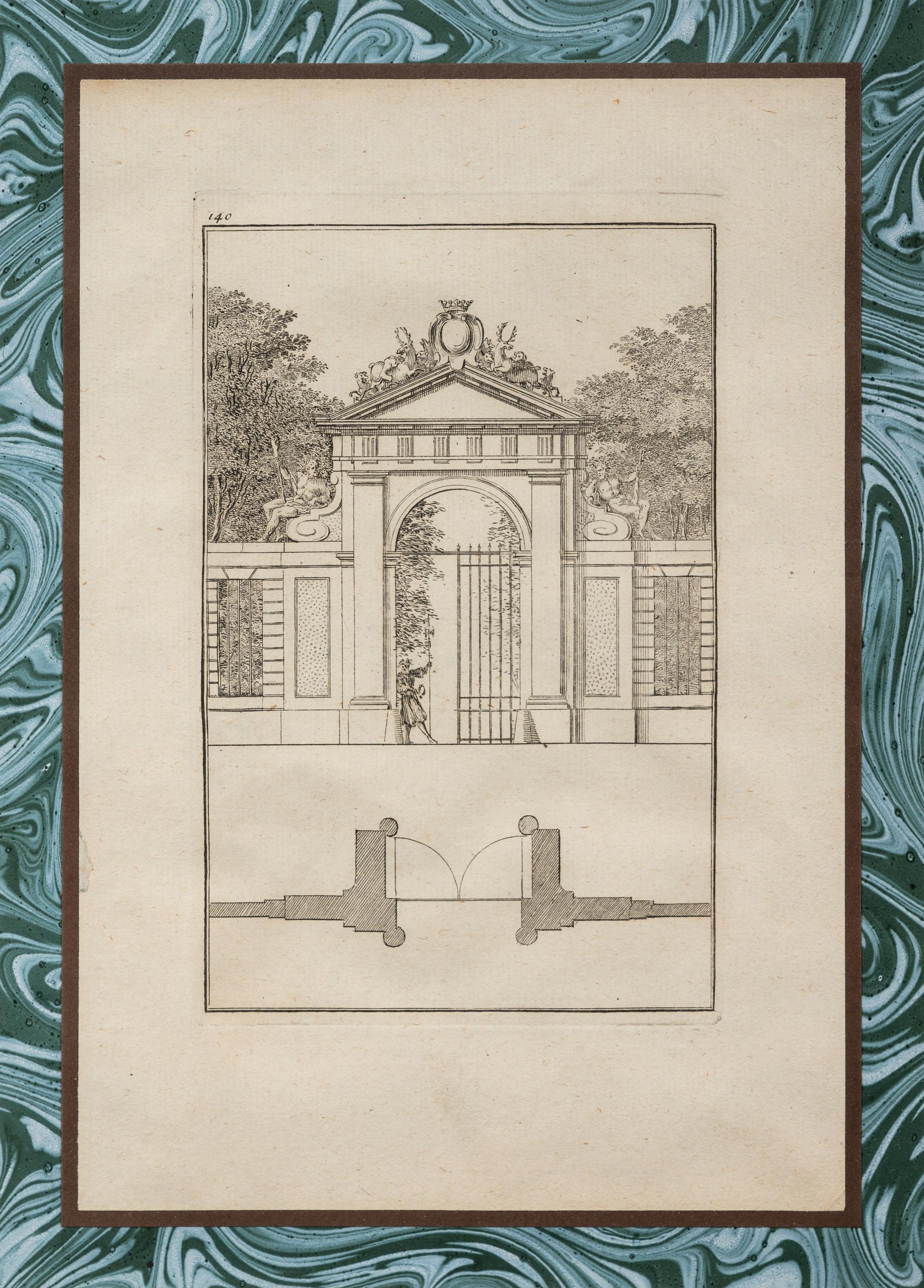 A Pair of French Architectural Engravings