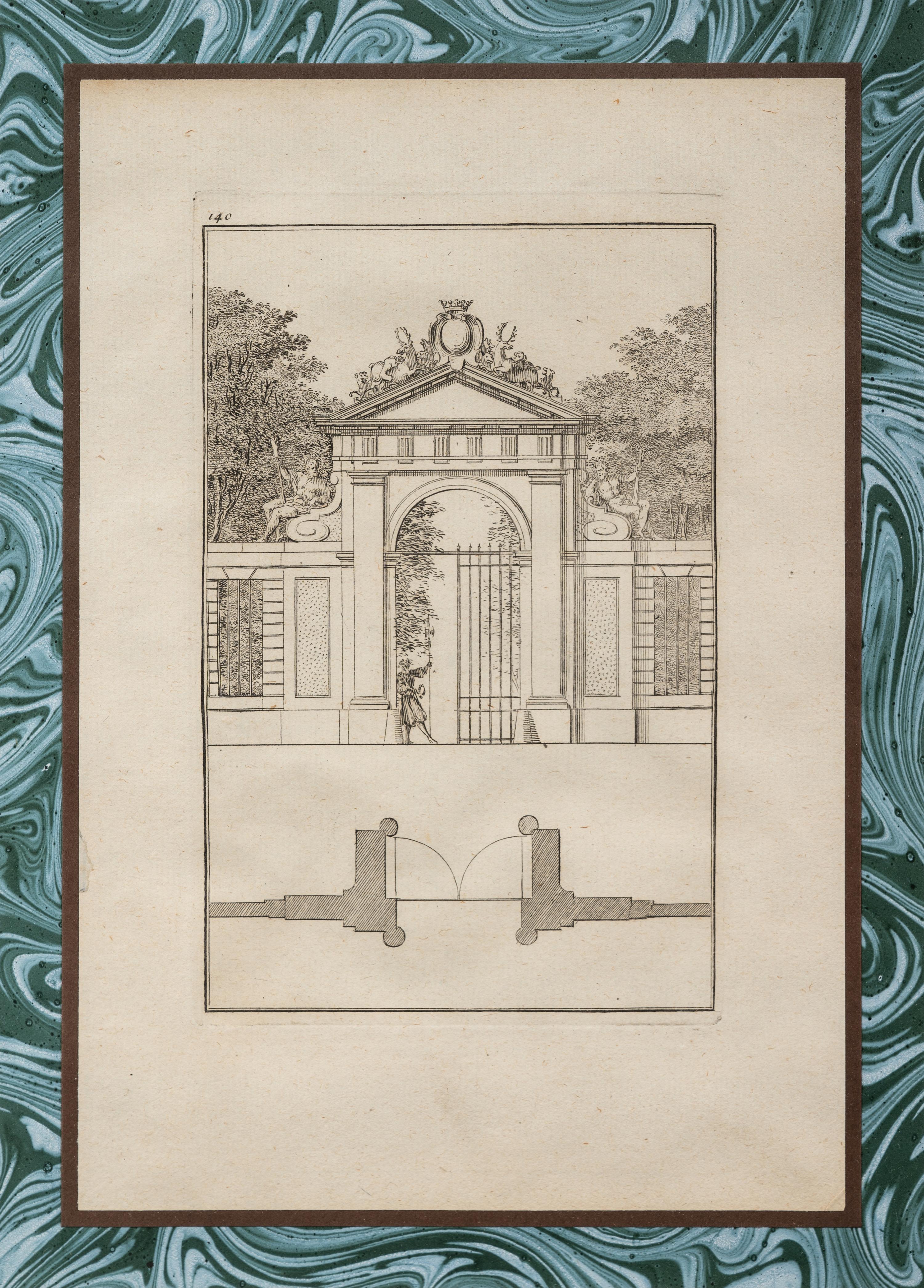 A Pair of French Architectural Engravings