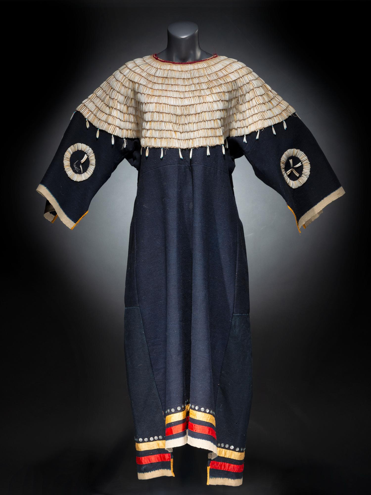 Plateau Dentalia Shell Wool Dress
