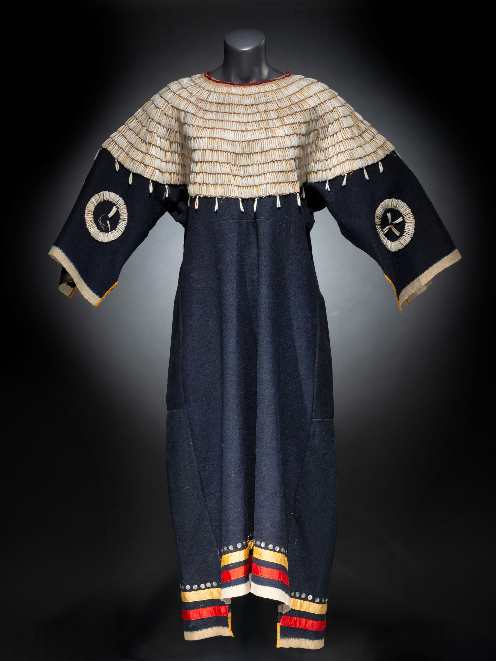 Plateau Dentalia Shell Wool Dress