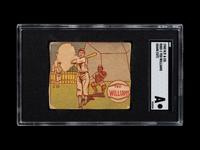 A 1943 M.P. & Co. R302-1 Ted Williams Baseball Card (SGC Authentic)