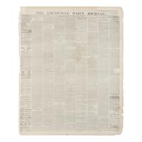 [LINCOLN ASSASSINATION]. A group of 6 newspapers, comprising: