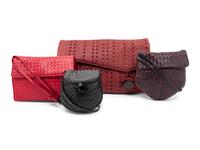 Four Bottega Veneta Bags, 1980s