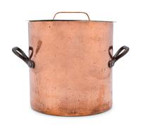 A German Copper Stock Pot