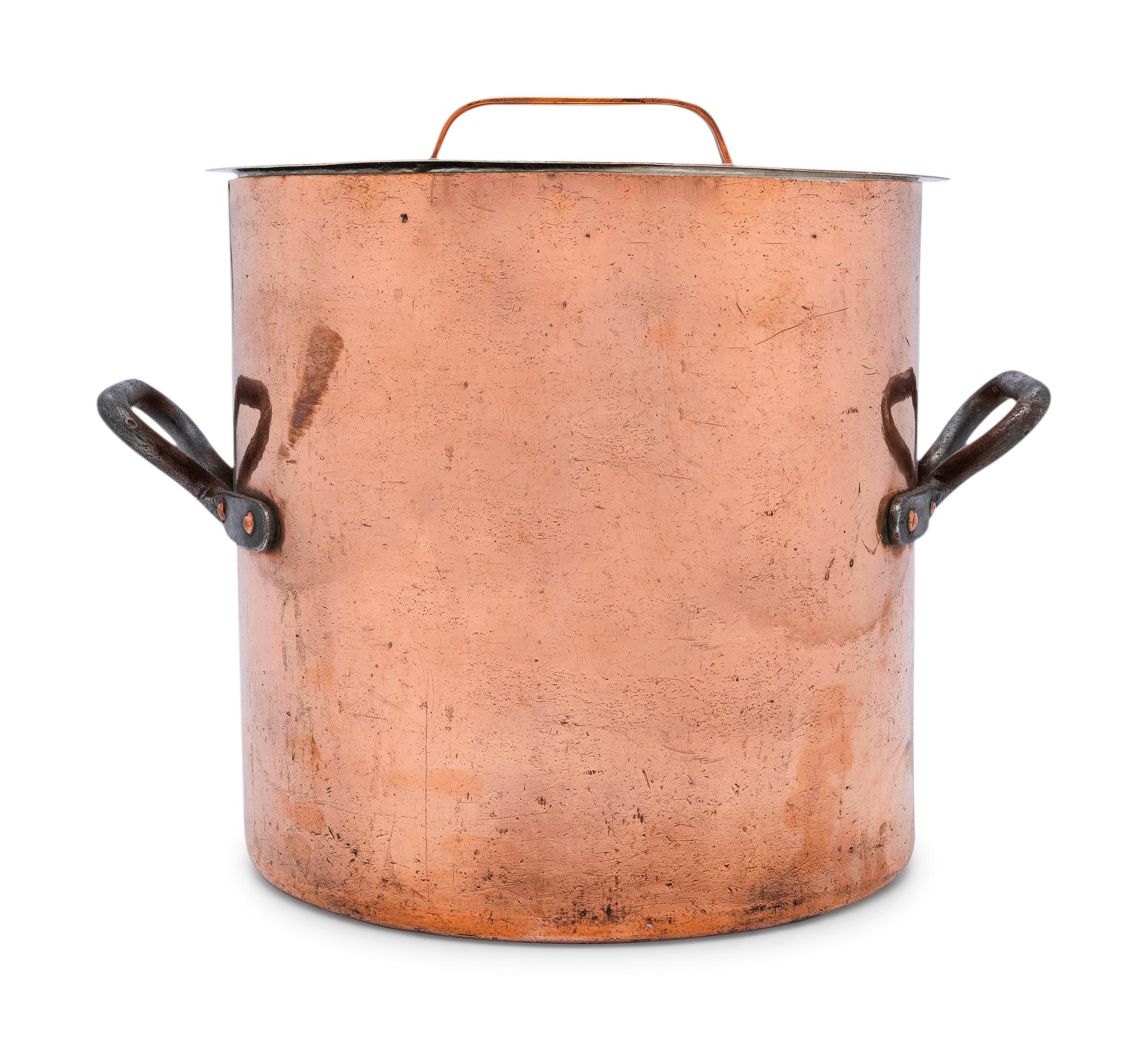 A German Copper Stock Pot