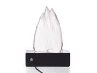 A Steuben Glass Nautilus Commemorative Sculpture