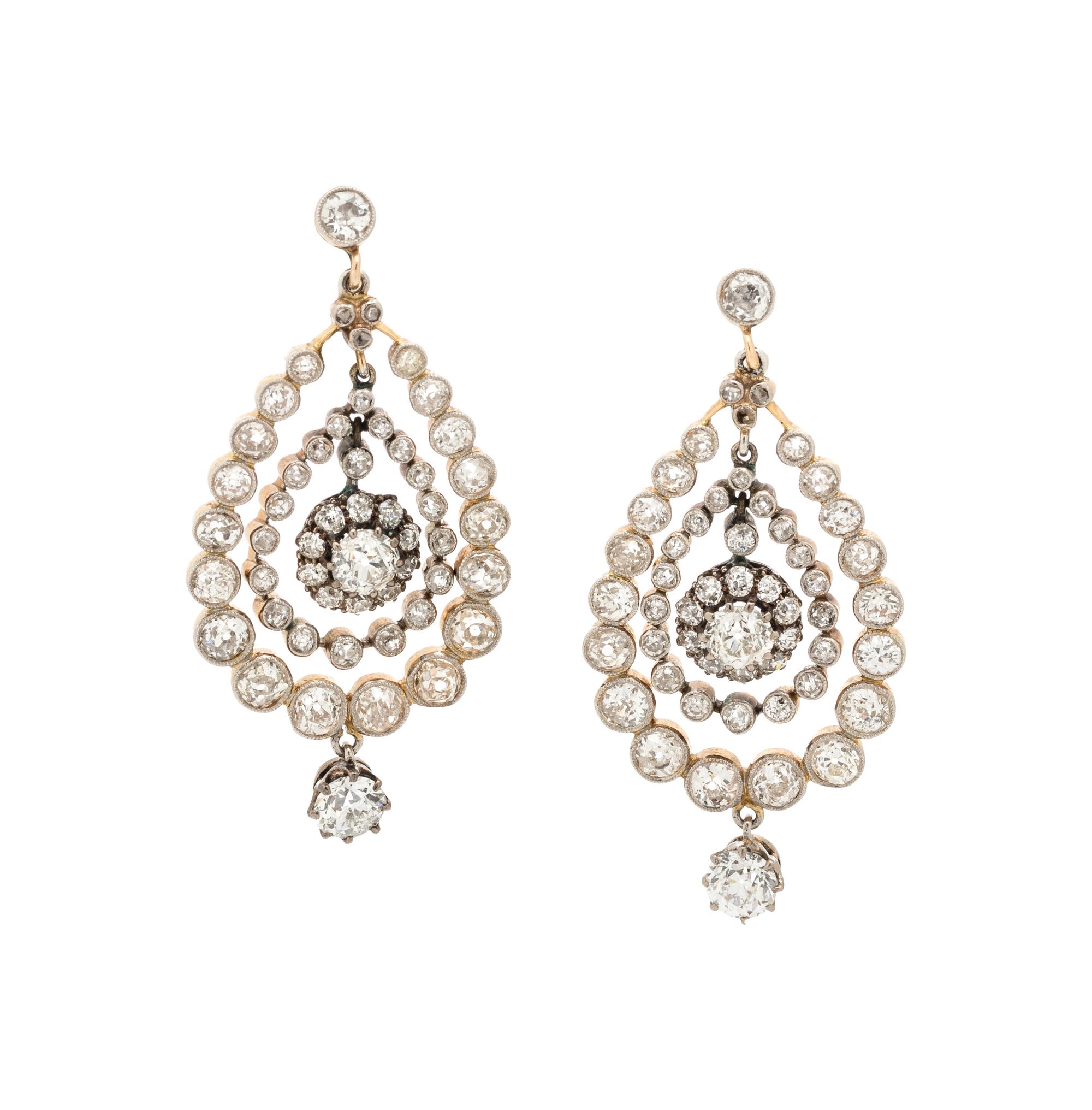 DIAMOND EARCLIPS