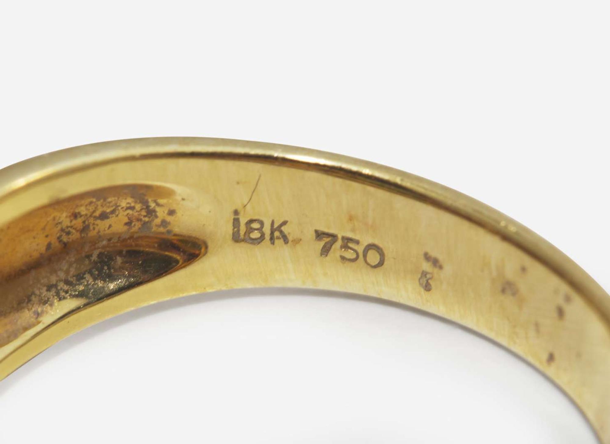 A Group of Yellow Gold and Gem-Set Rings